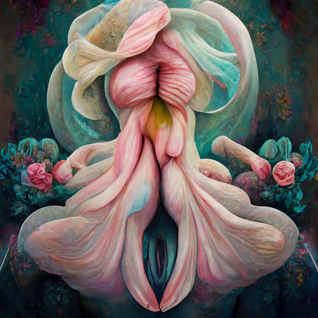 ¡Viva AI Vulva! - The No. 5 - Happy Vulva Socks