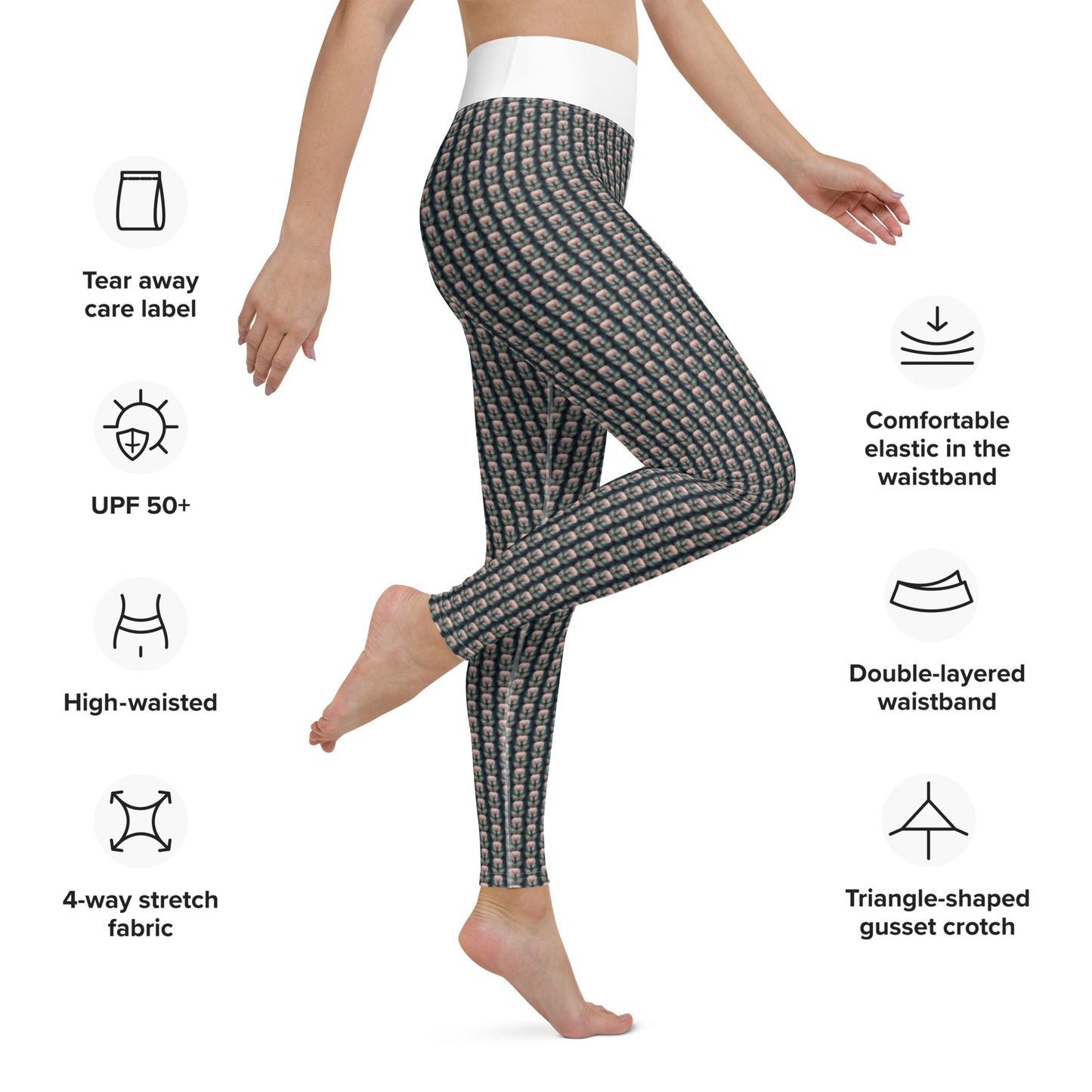 ¡Viva AI Vulva! - The No. 8 - Yoga Leggings