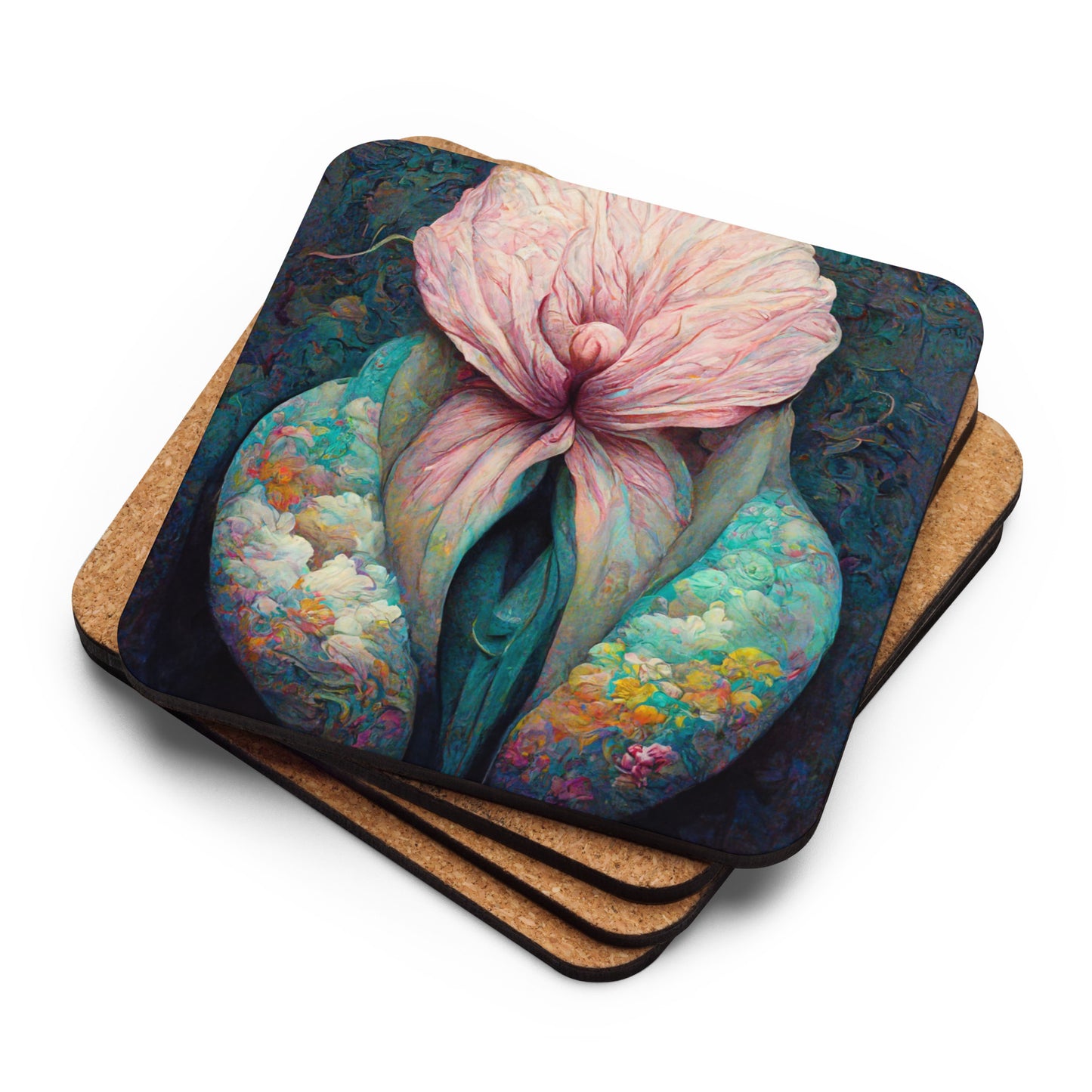 ¡Viva AI Vulva! - The No. 1 - Cork-back coaster