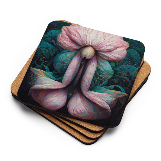 ¡Viva AI Vulva! - The No. 3 - Cork-back coaster