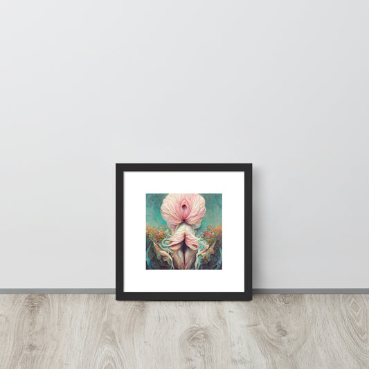 ¡Viva AI Vulva! - The No. 9 - Framed poster