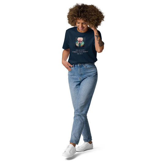 ¡Viva AI Vulva! - The No. 1 - Unisex organic cotton t-shirt - french navy