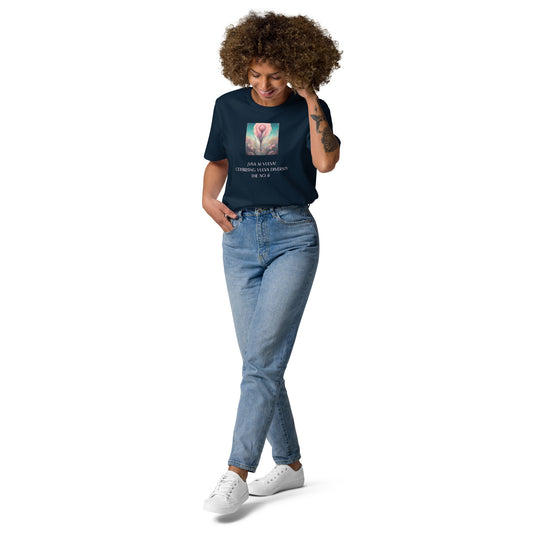 ¡Viva AI Vulva! - The No. 6 - Unisex organic cotton t-shirt - french navy